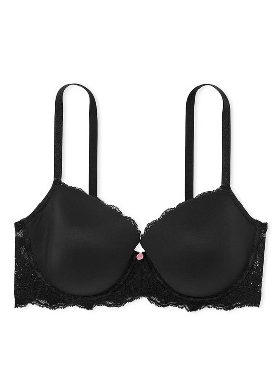 Victoria's Secret Other - Dream Angels Smooth & Lace Lightly Lined Demi Bra Sz 38D NWT